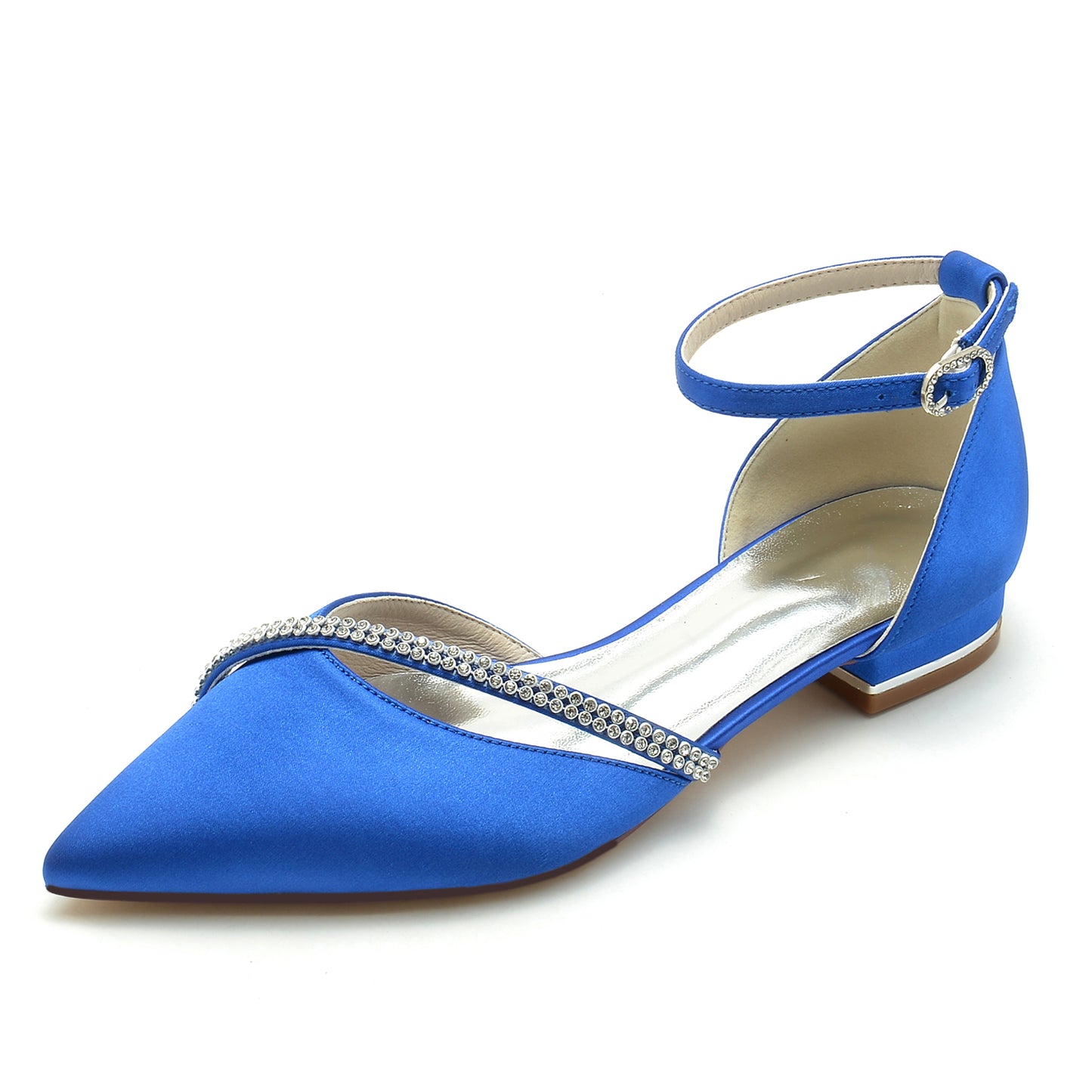 Flat Heel 2.5cm Silk-Like Shoes CK0260