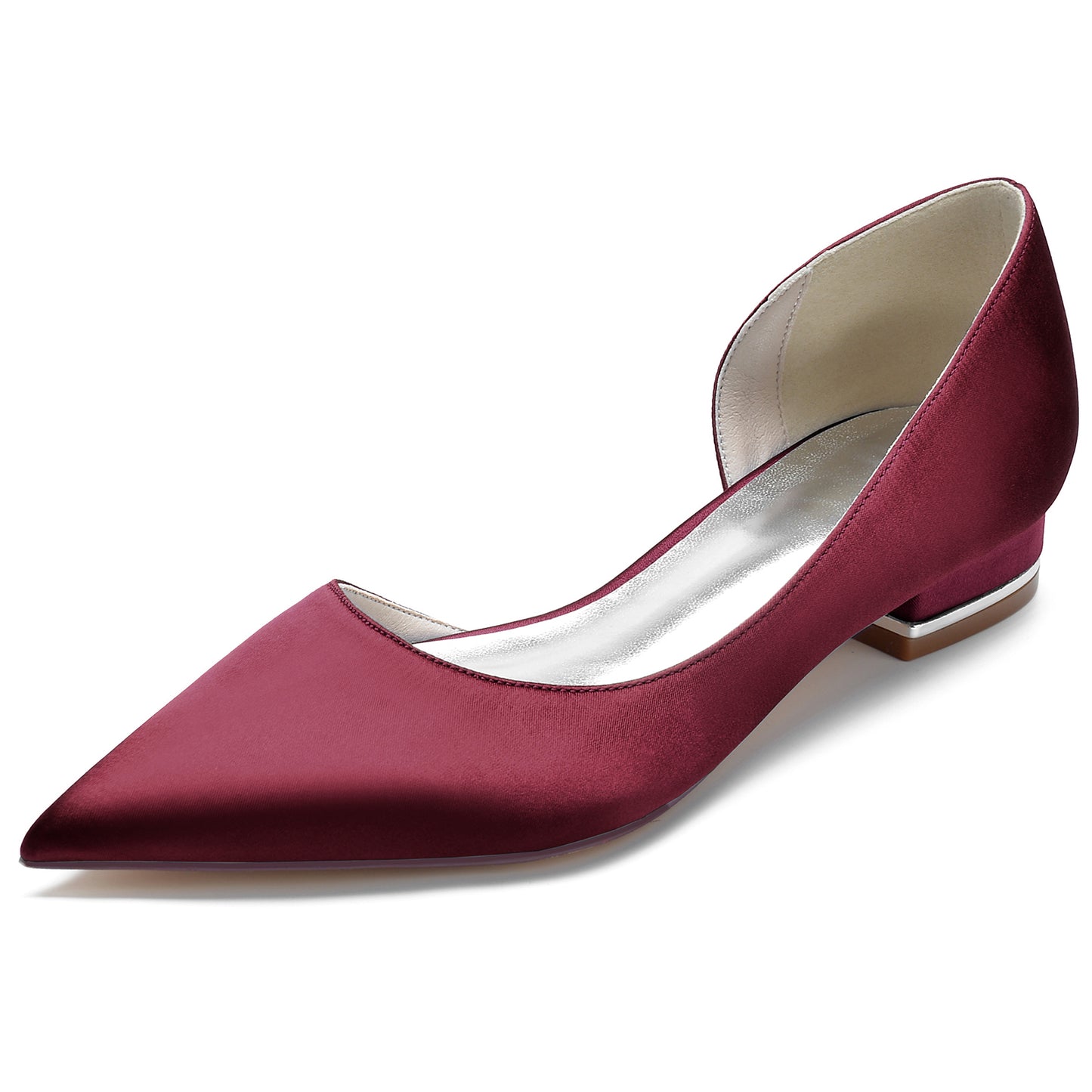 Flat Heel 2.5cm Silk-Like Shoes CK0267