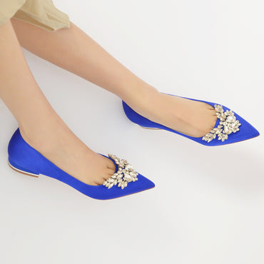 Flat Heel 2.5cm Silk-Like Shoes CK0279