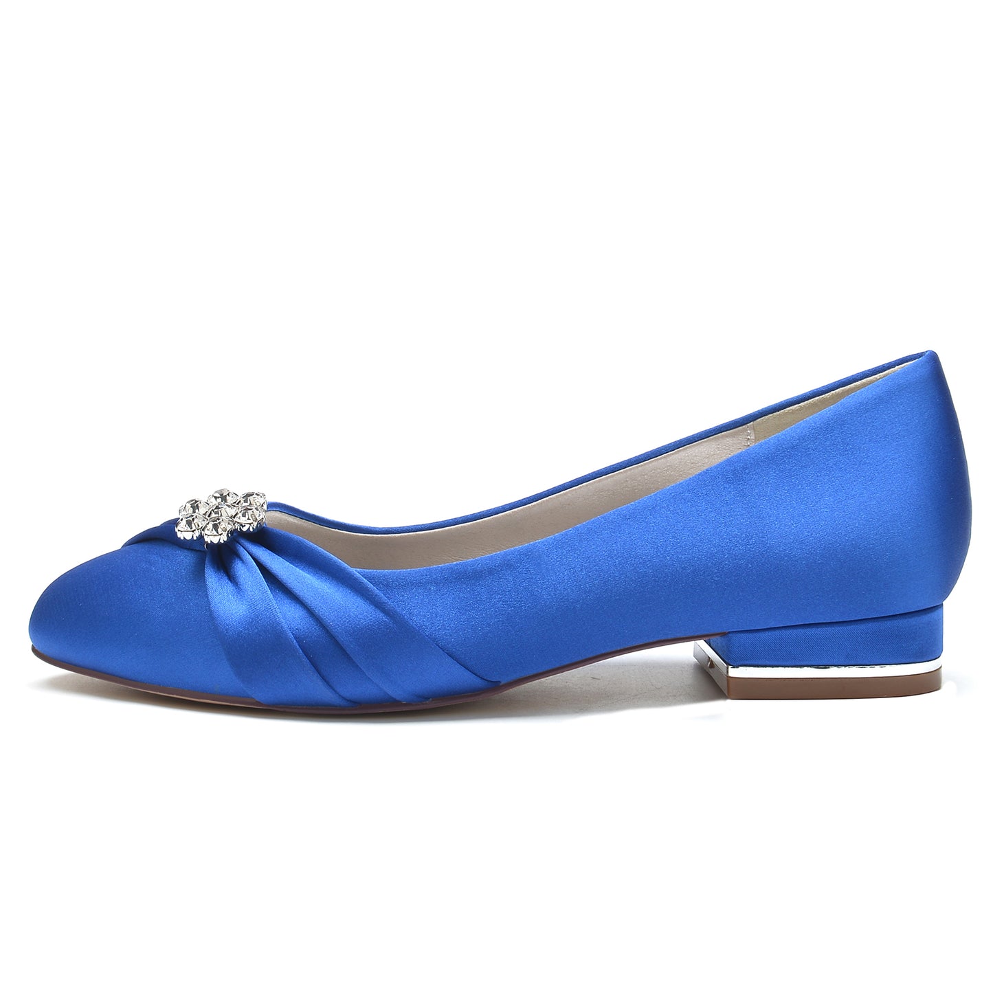 Flat Heel 2.5cm Silk-Like Shoes CK0287