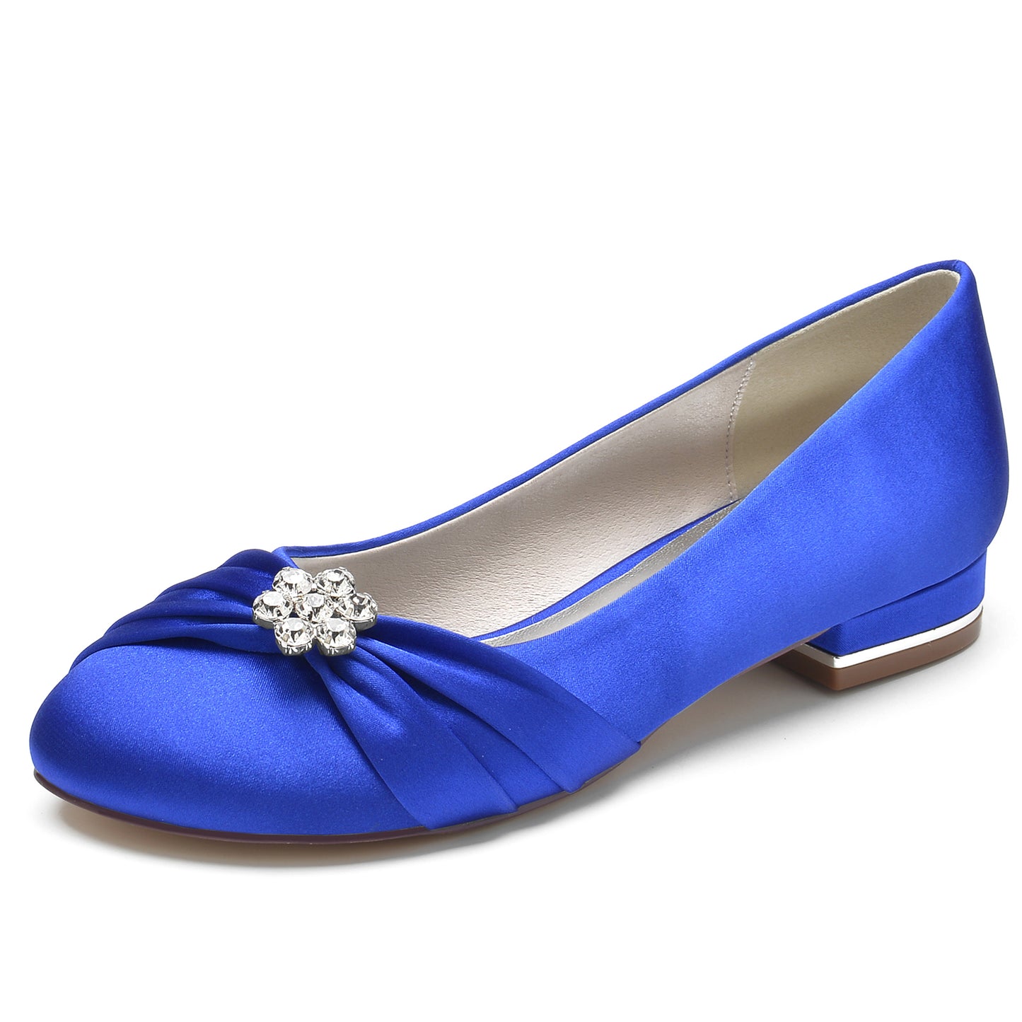 Flat Heel 2.5cm Silk-Like Shoes CK0287