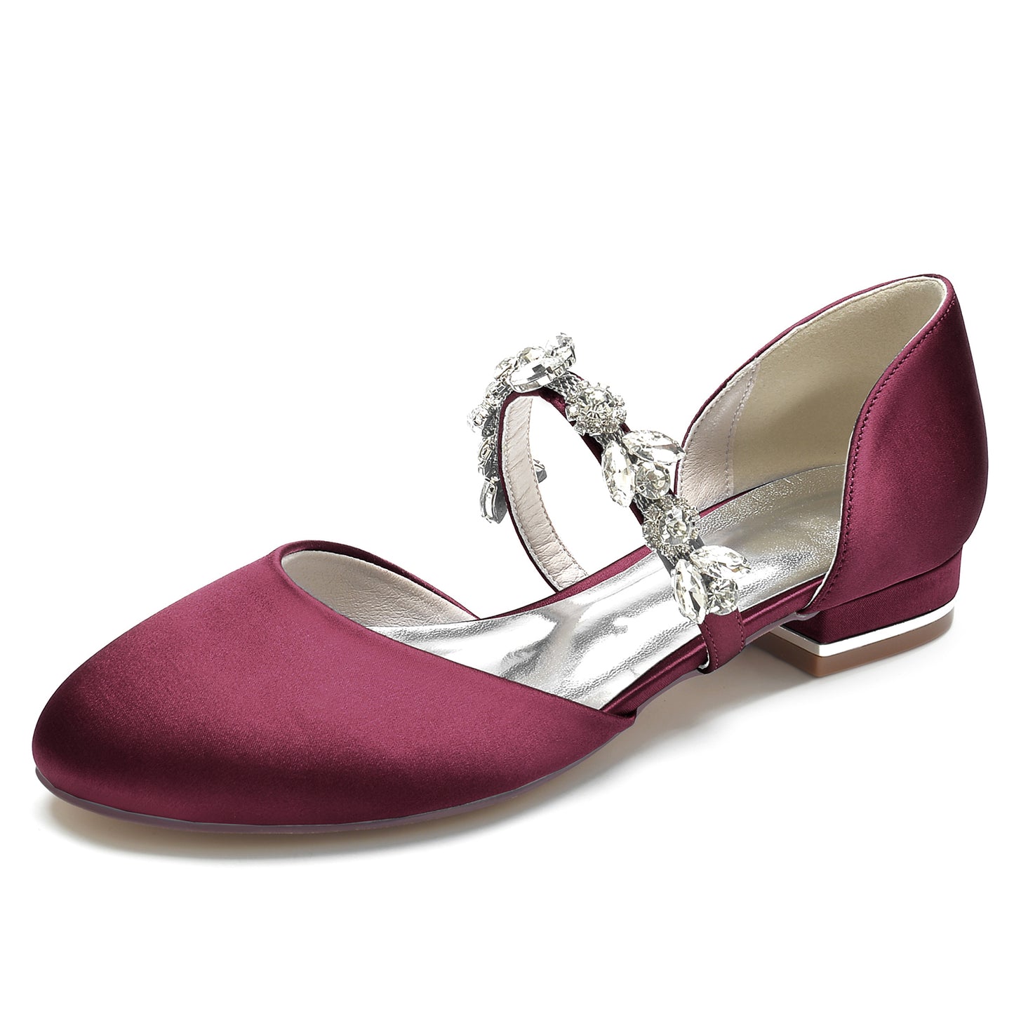 Flat Heel 2.5cm Silk-Like Shoes CK0289