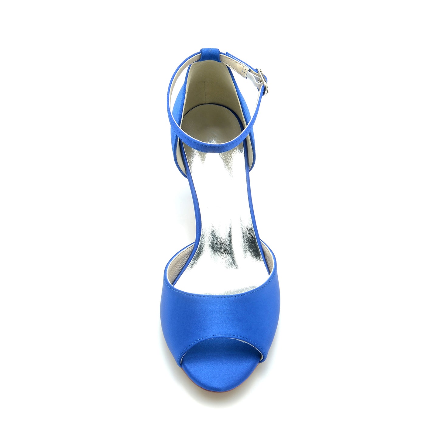 Blue Satin Heels   CK0305