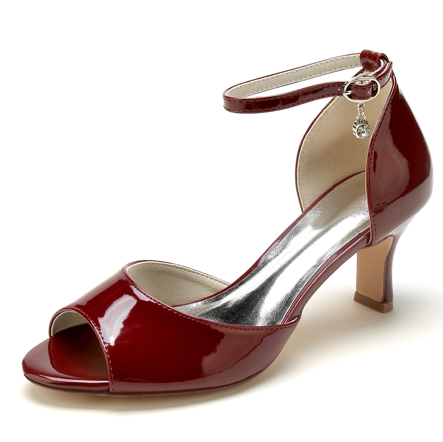 Chunky Heel 6.5cm Patent Leather Shoes CK0308