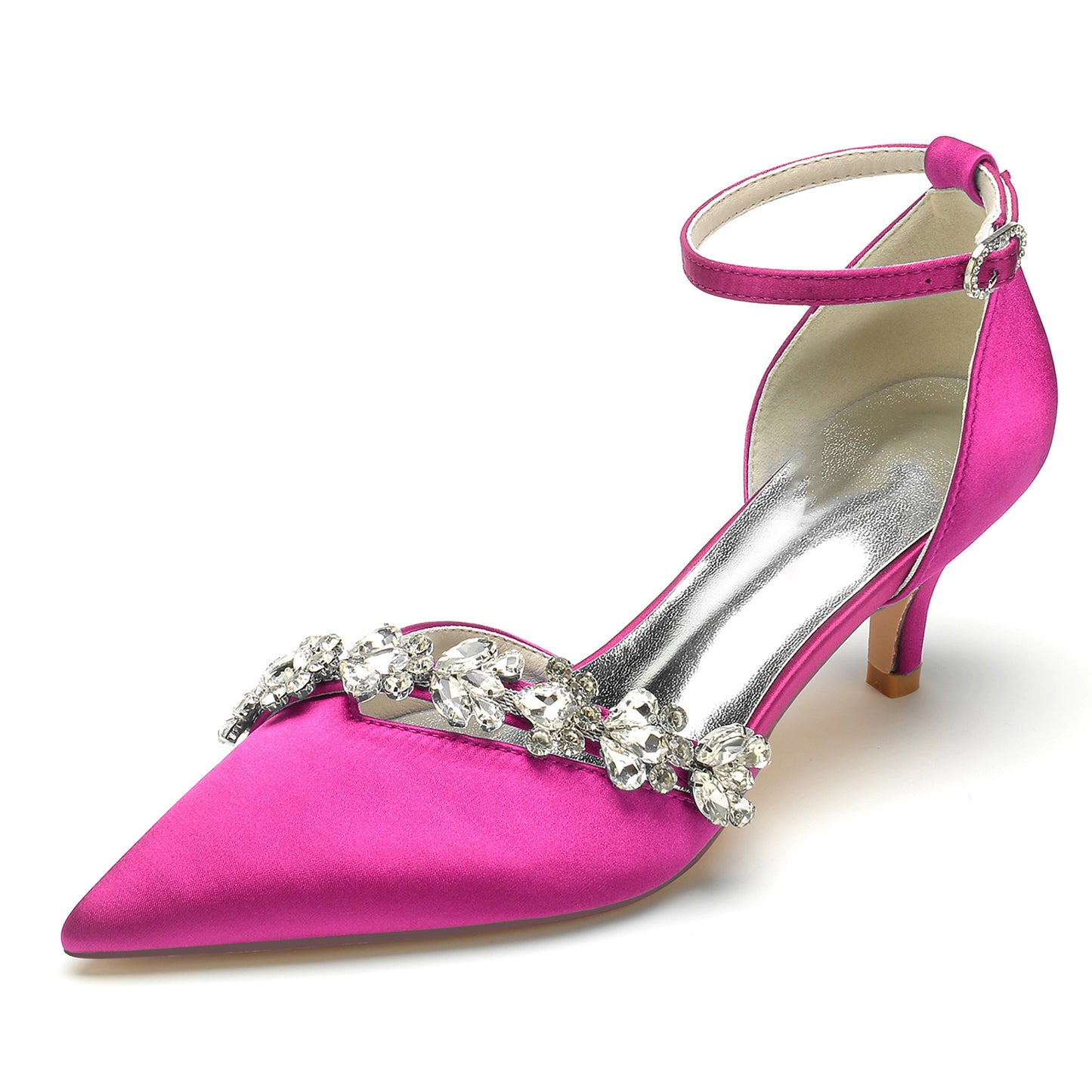 Stiletto Heel 6cm Silk-Like Shoes CK0358