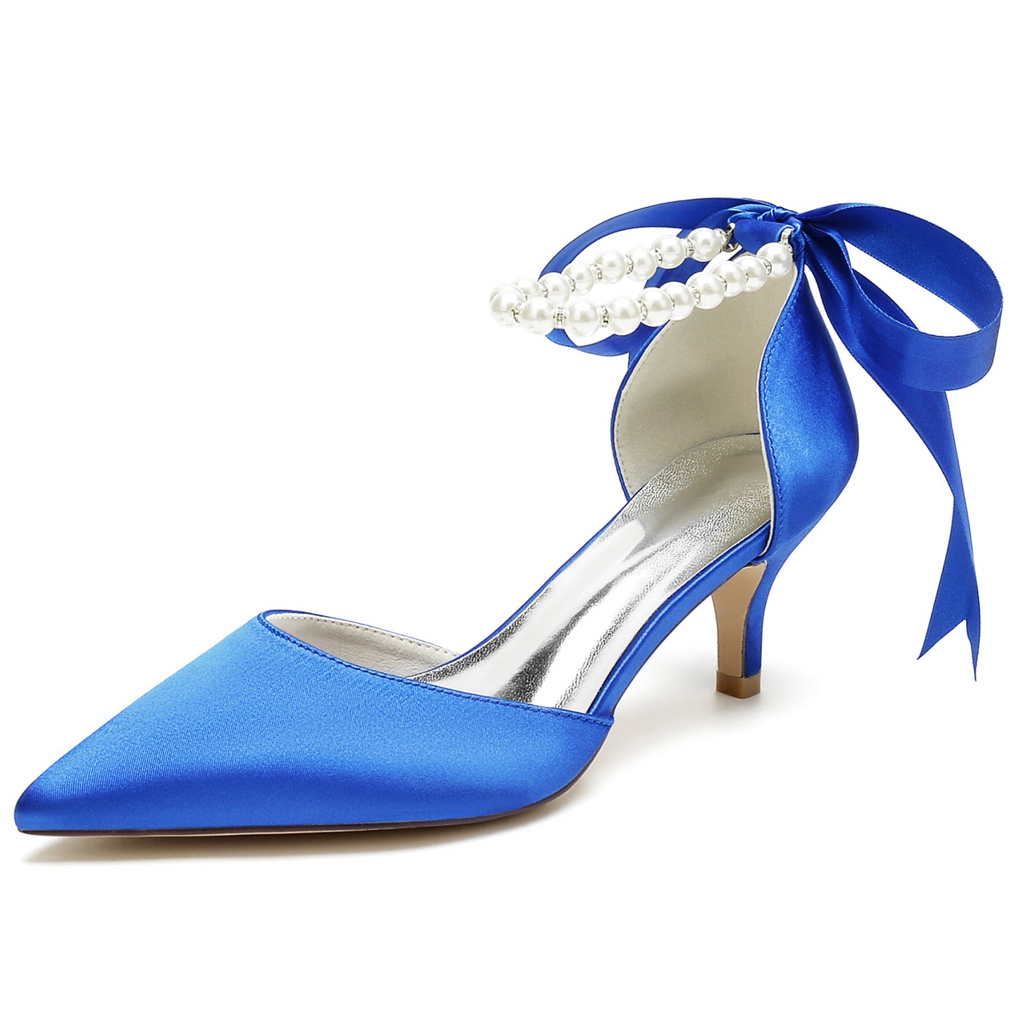 Stiletto Heel 6cm Silk-Like Shoes CK0420