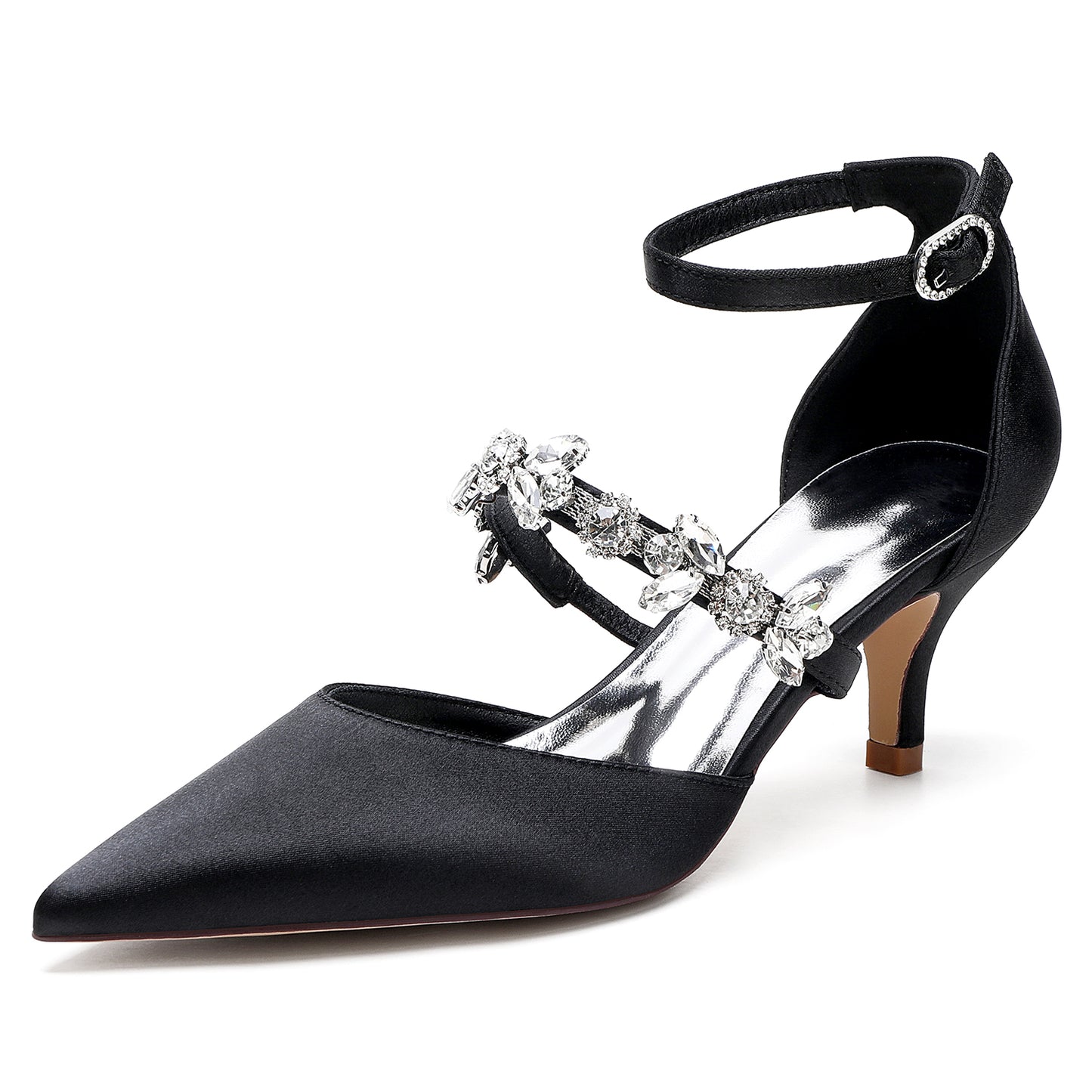 Stiletto Heel 6cm Silk-Like Shoes CK0482