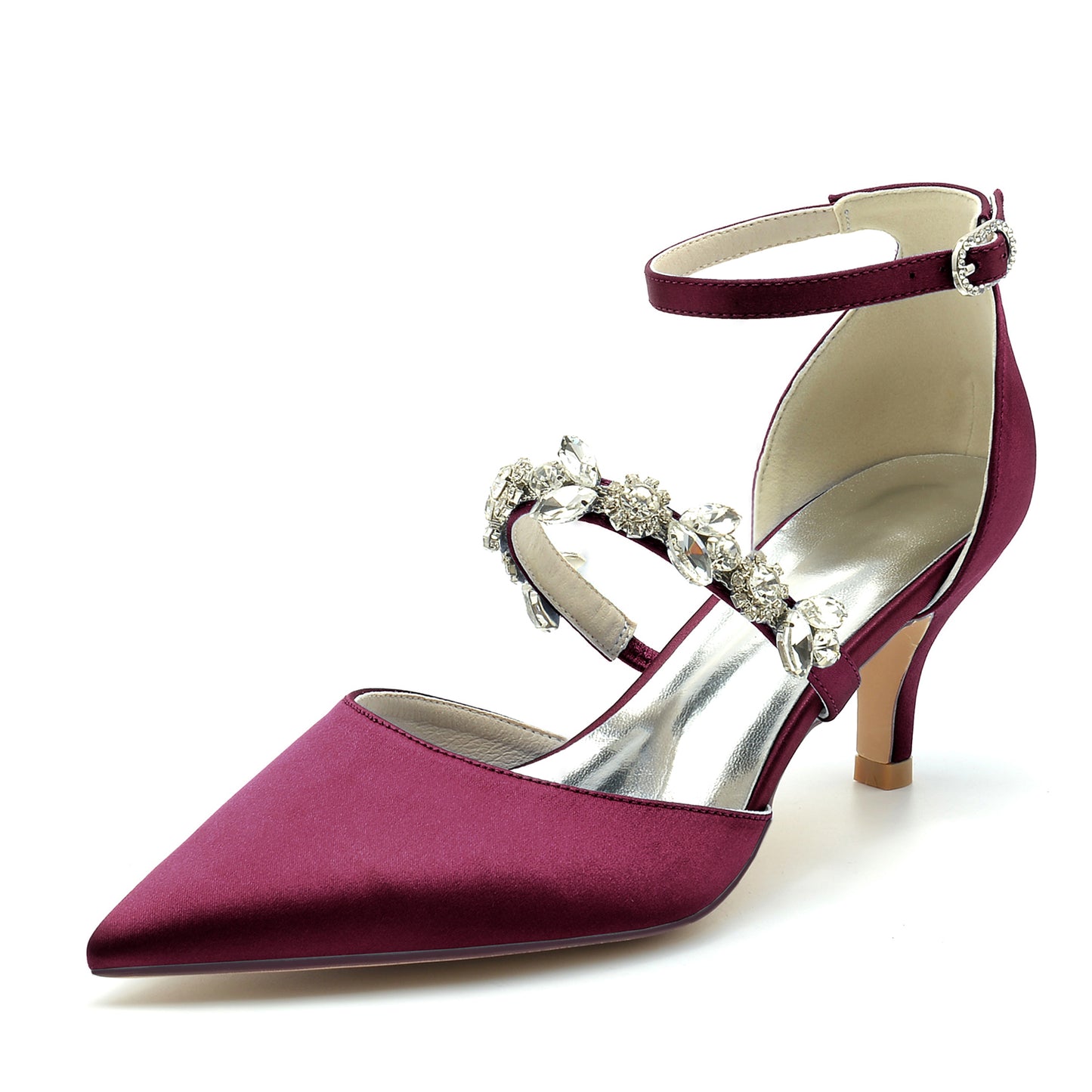 Stiletto Heel 6cm Silk-Like Shoes CK0482