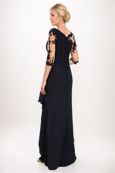 Sheath-Column Maxi Chiffon Mother Dress CM0247