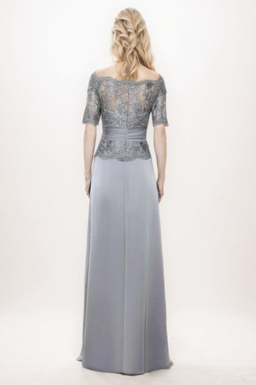 A-Line Maxi Chiffon Mother Of The Bride Dress CM0276