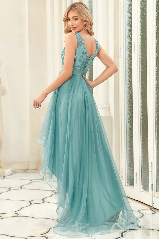 A-Line High-Low Tulle Dress CS0392