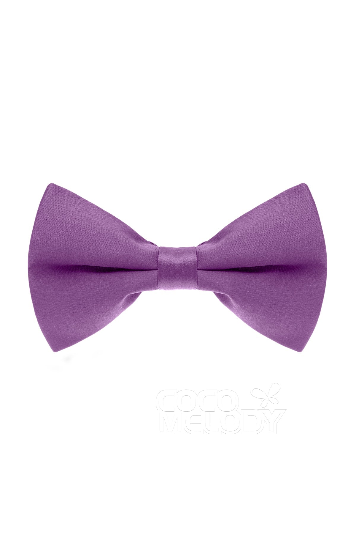 COCOMELODY Men's Elastic Silk Like Satin Bow Ties CZ170016 