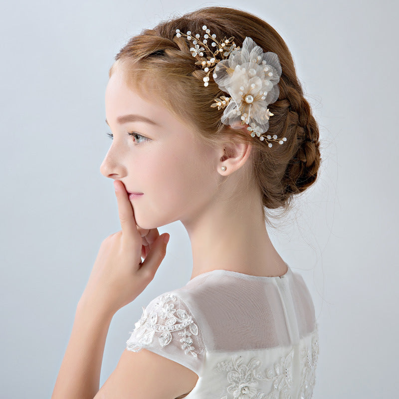 Wedding Hair Accessories for Kids, Flower Girl Hair Accessory, Princess Headpiece Flower Girl Headpiece  Accessories for Birthday Party 670148158124