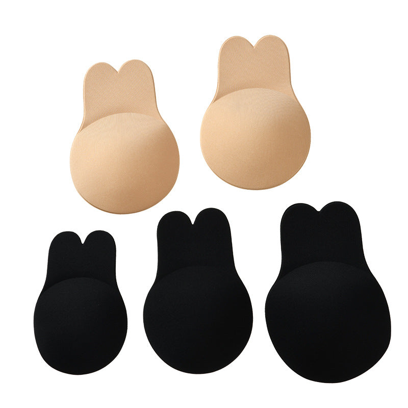 Bunny Ear Lift Bra Strapless Bra Seamless silicone invisible bra with bunny silicone invisible breast tape  691853832859