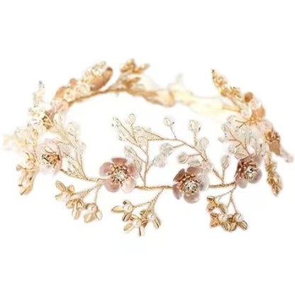 Bridal Headpieces Handmade crystal pearl headbands Beautiful headpieces 778592731483