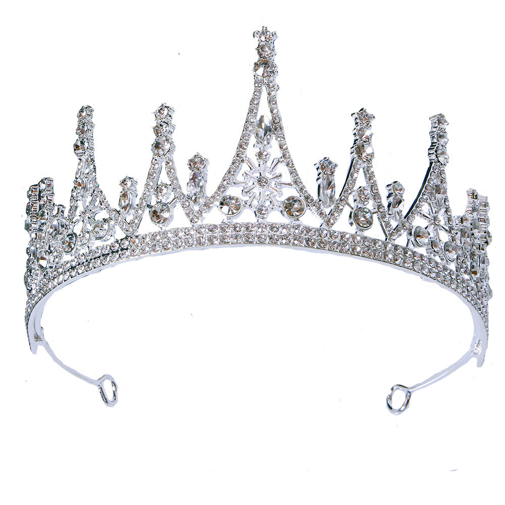 Alloy Crown wedding tiara Wedding honeymoon shoot luxury Princess tiara 651532956730