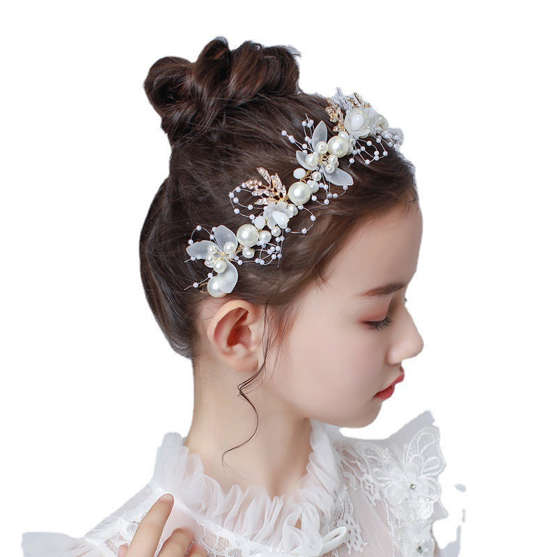 Wedding Hair Accessories for Kids, Flower Girl Hair Accessory, Princess Headpiece Flower Girl Headpiece  Accessories for Birthday Party 636275250091