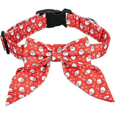 Dog collar big bow pet supplies 690411580693