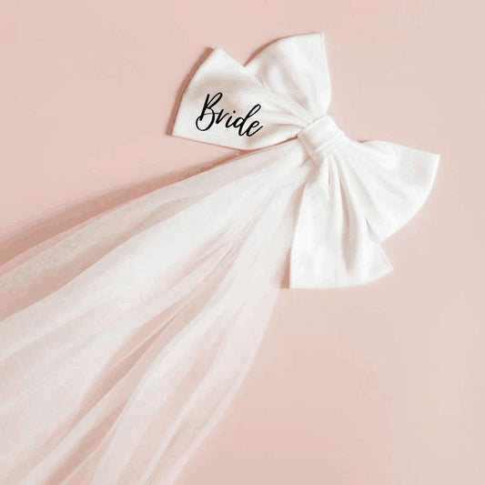 Bridal Hair Bow Hair Clip 740745282999