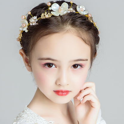 Wedding Hair Accessories for Kids, Flower Girl Hair Accessory, Princess Headpiece Flower Girl Headpiece  Accessories for Birthday Party 636703894365