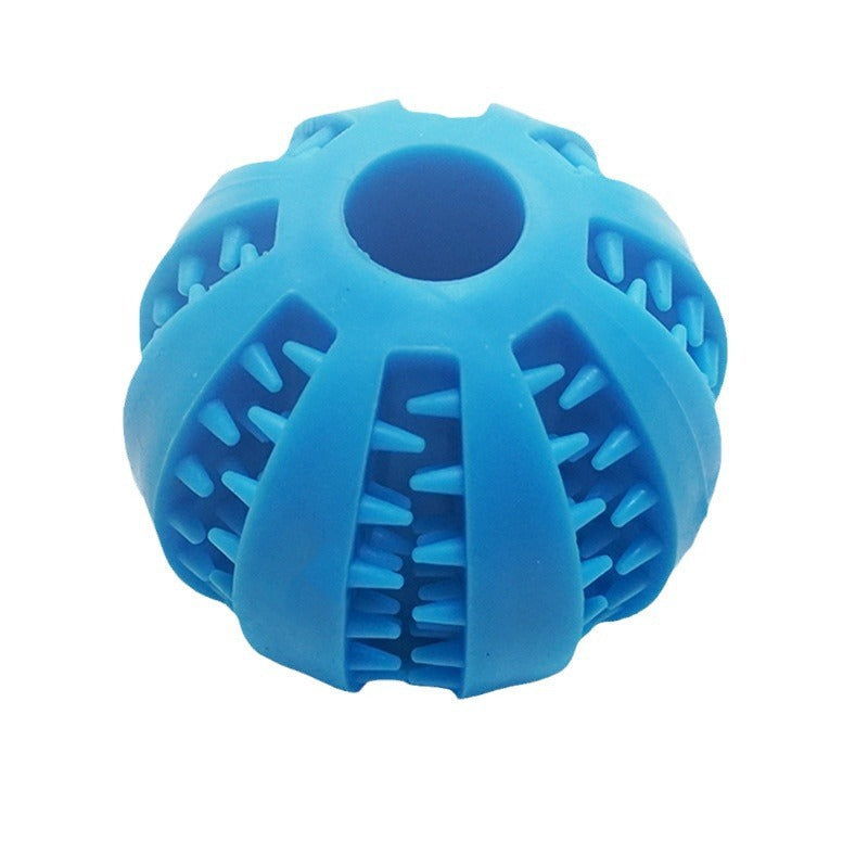 Pet leaky ball toy teething resistance training pet supplies 742778970075