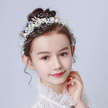 Wedding Hair Accessories for Kids, Flower Girl Hair Accessory, Princess Headpiece Flower Girl Headpiece  Accessories for Birthday Party 636275250091