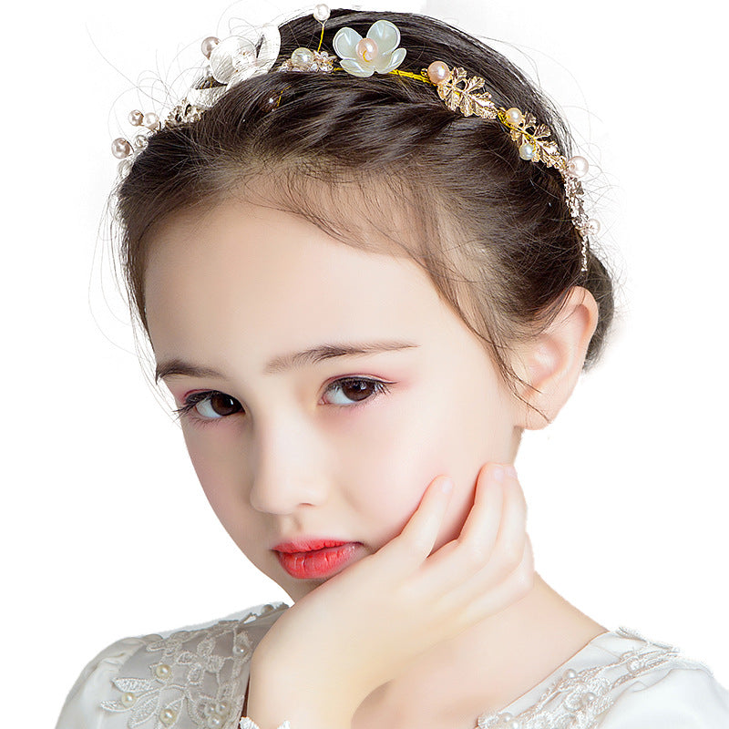 Wedding Hair Accessories for Kids, Flower Girl Hair Accessory, Princess Headpiece Flower Girl Headpiece  Accessories for Birthday Party 636703894365