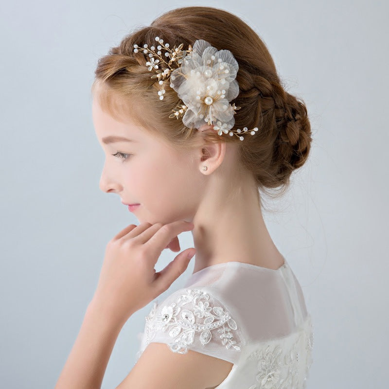 Wedding Hair Accessories for Kids, Flower Girl Hair Accessory, Princess Headpiece Flower Girl Headpiece  Accessories for Birthday Party 670148158124