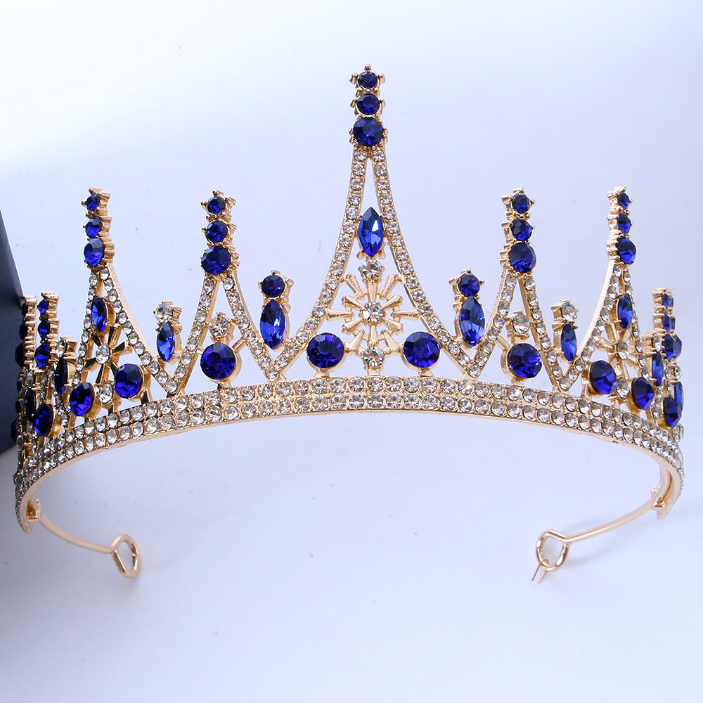 Alloy Crown wedding tiara Wedding honeymoon shoot luxury Princess tiara 651532956730