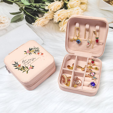 Mini jewelry box Earrings ring storage box 781158977047