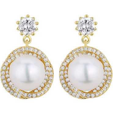 Star ring pearl earring girl light luxury 721667846903