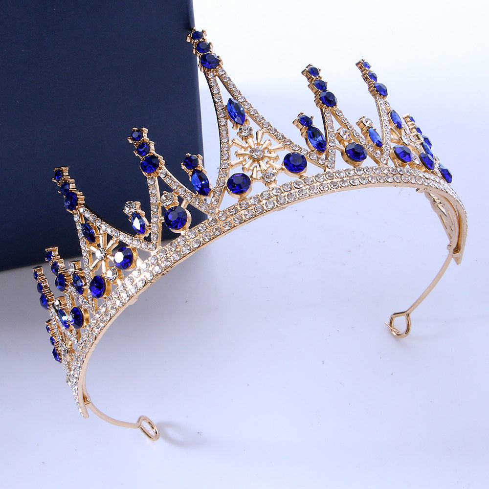 Alloy Crown wedding tiara Wedding honeymoon shoot luxury Princess tiara 651532956730