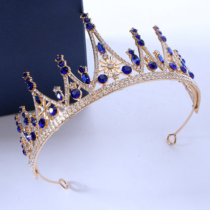 Alloy Crown wedding tiara Wedding honeymoon shoot luxury Princess tiara 651532956730