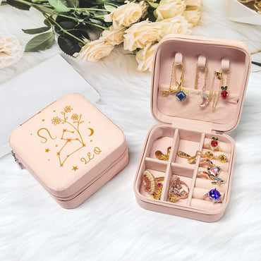 Portable jewelry box Jewelry storage box 781141173302