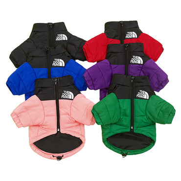 Large dog ski suit matching color down jacket pet supplies 830802101219