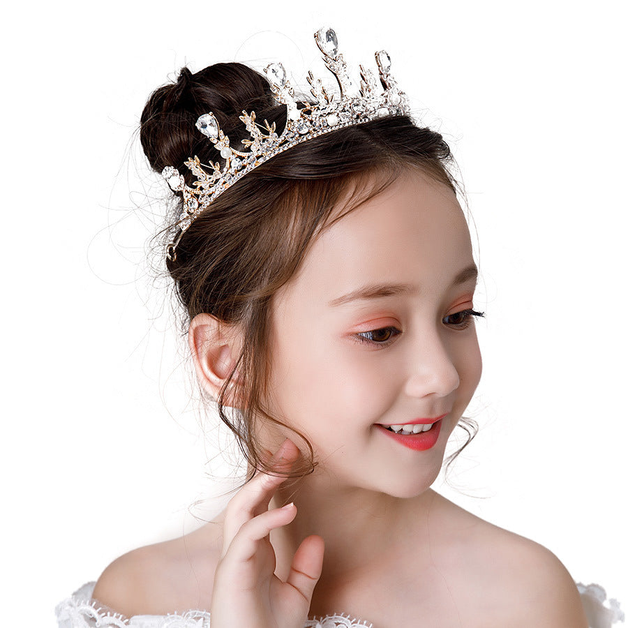 Wedding Hair Accessories for Kids, Flower Girl Hair Accessory, Princess Headpiece Flower Girl Headpiece  Accessories for Birthday Party 636457342173