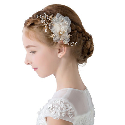 Wedding Hair Accessories for Kids, Flower Girl Hair Accessory, Princess Headpiece Flower Girl Headpiece  Accessories for Birthday Party 670148158124