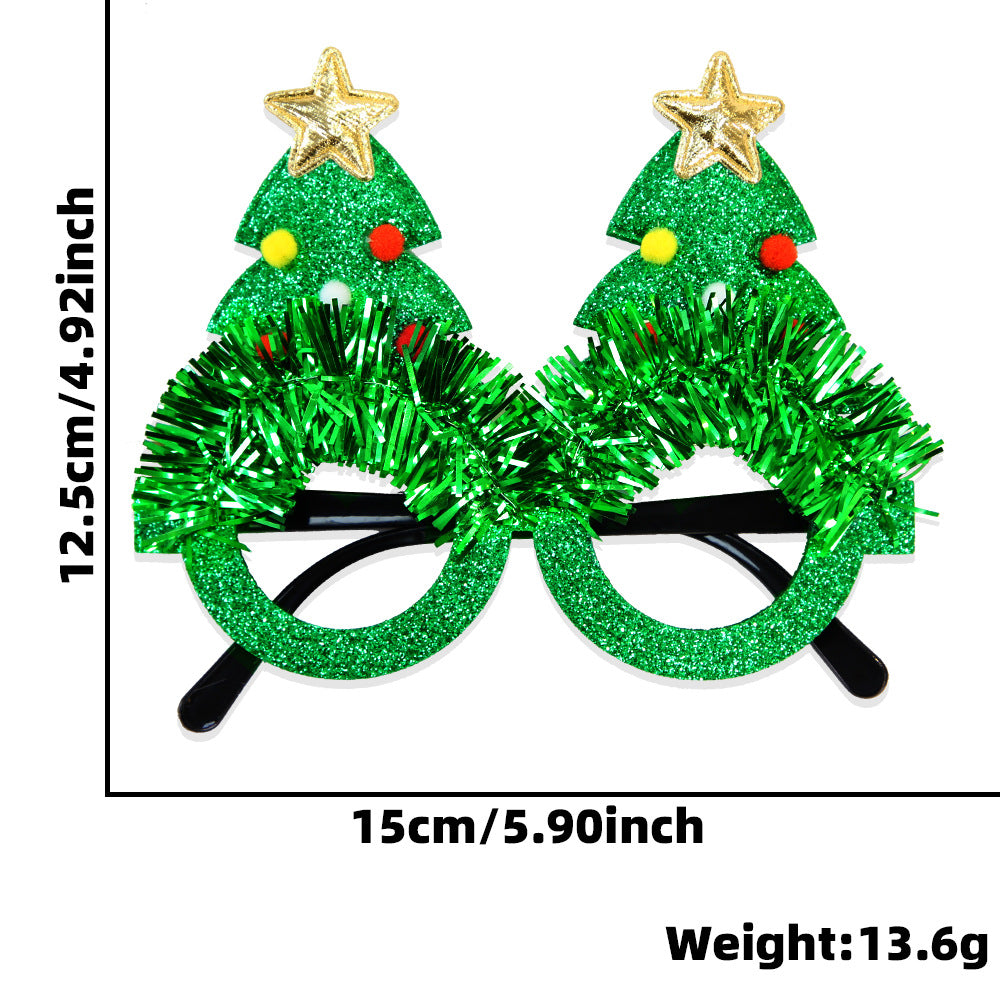 Christmas party Cartoon frame glasses for adults and children 821408242092