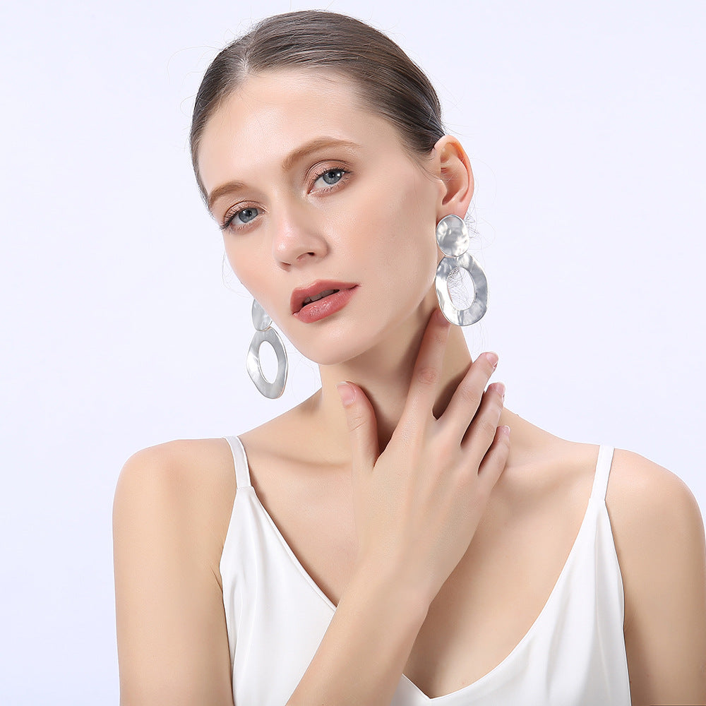 Exquisite small ear clip Fashion atmosphere high sense earrings 630097734987