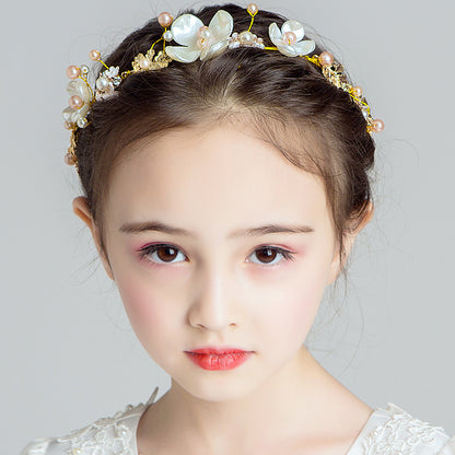 Wedding Hair Accessories for Kids, Flower Girl Hair Accessory, Princess Headpiece Flower Girl Headpiece  Accessories for Birthday Party 636703894365