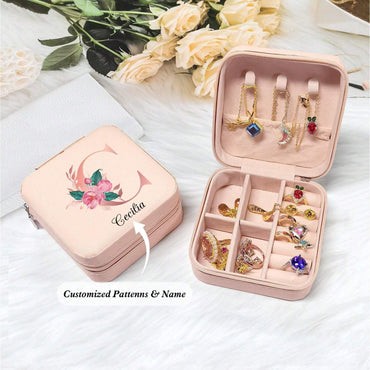 DIY design simple jewelry portable creative jewelry box 836834083360