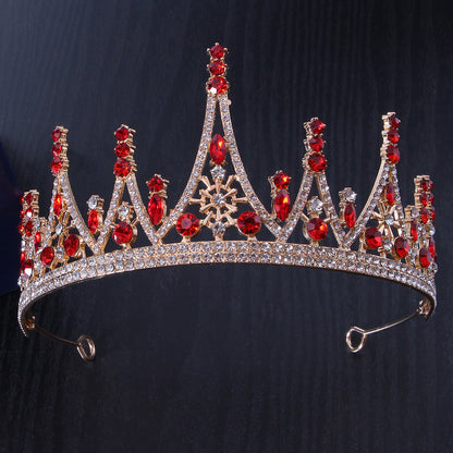 Alloy Crown wedding tiara Wedding honeymoon shoot luxury Princess tiara 651532956730