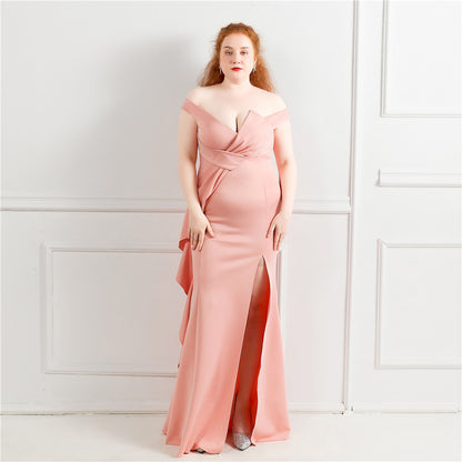 Sheath-Column Floor Length Satin Occasion Dress 646728901551