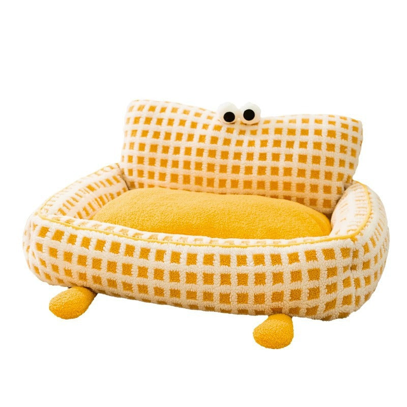 Can remove and wash dog bed sofa dog cushion pet supplies  846123967266