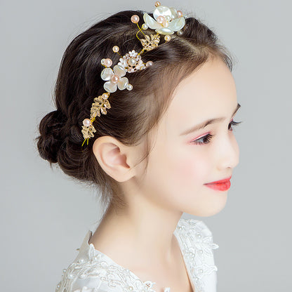 Wedding Hair Accessories for Kids, Flower Girl Hair Accessory, Princess Headpiece Flower Girl Headpiece  Accessories for Birthday Party 636703894365