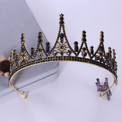 Alloy Crown wedding tiara Wedding honeymoon shoot luxury Princess tiara 651532956730