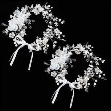 Bridal headband Pearl show headband wedding Headpieces 778654613241