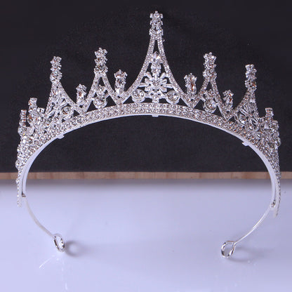 Alloy Crown wedding tiara Wedding honeymoon shoot luxury Princess tiara 651532956730