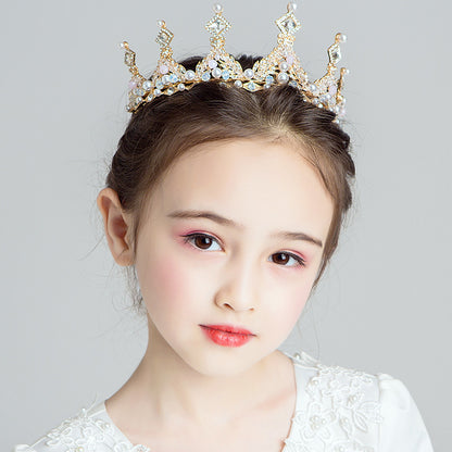 Wedding Hair Accessories for Kids, Flower Girl Hair Accessory, Princess Headpiece Flower Girl Headpiece  Accessories for Birthday Party 638998917597