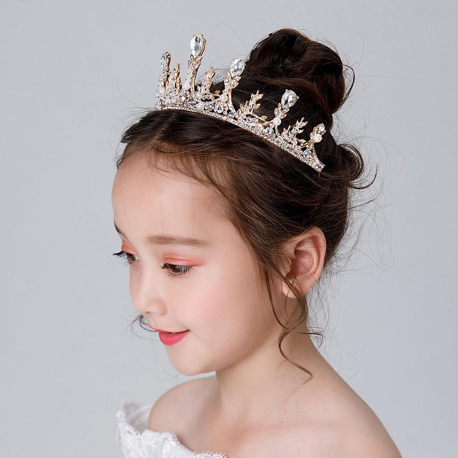 Wedding Hair Accessories for Kids, Flower Girl Hair Accessory, Princess Headpiece Flower Girl Headpiece  Accessories for Birthday Party 636457342173